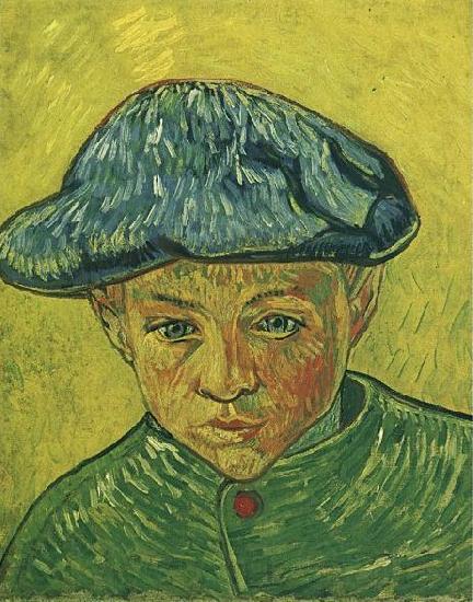Vincent Van Gogh Portrait of Camille Roulin Norge oil painting art